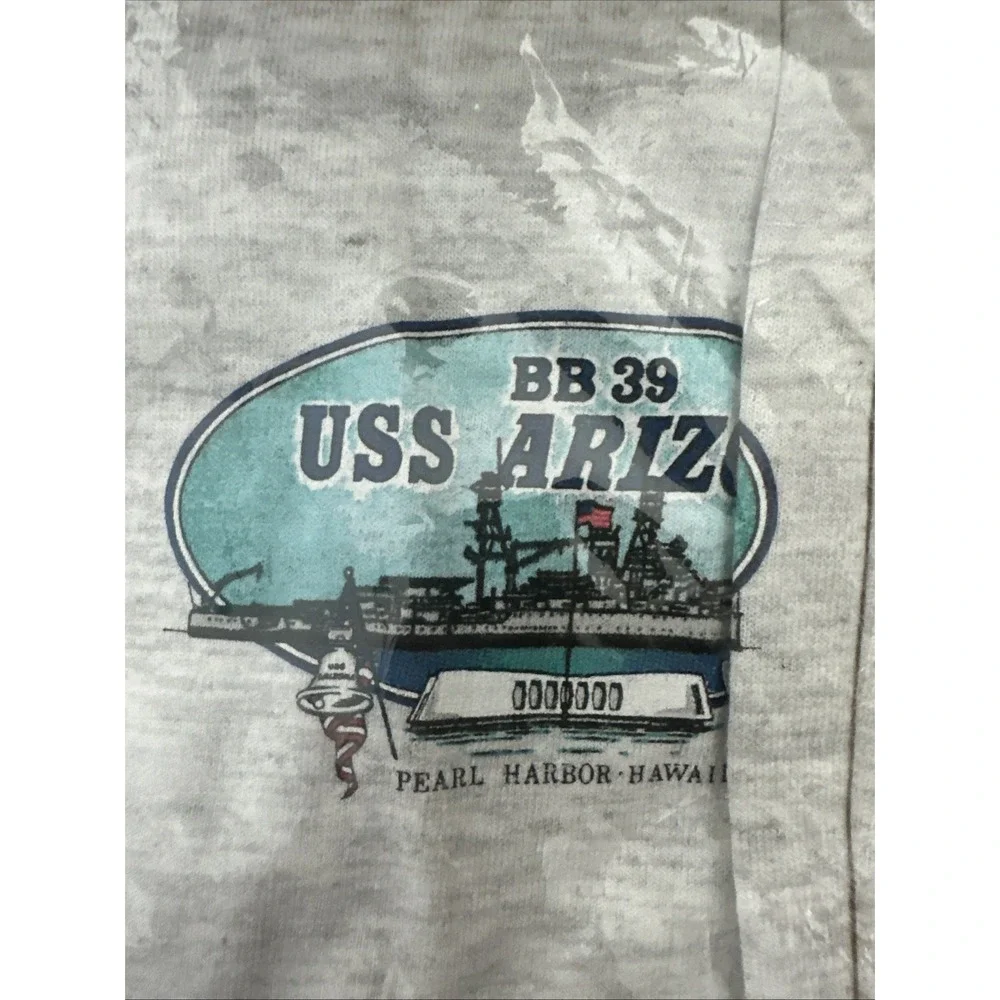Uss Arizona Pearl Harbor T Shirt‎ large  And Trucker Hat